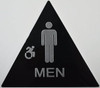 CA ADA Men Restroom  Signage
