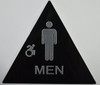 CA ADA Men Restroom accessible  Signage