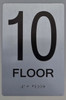 10th FLOOR ADA SIGN