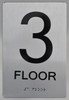 Sign 3rd FLOOR ADA  for Building