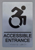 Accessible Entrance ADA SIGN