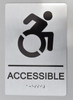 ADA  ACCESSIBLE SIGN