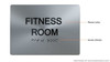 FITNESS ROOM  Brush  Back