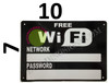 Sign Free WiFi with Password and Network