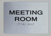 Meeting Room ADA Sign