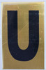 FD Sign Apartment number sign U