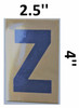 Apartment number sign Z Signage