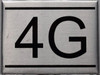 APARTMENT NUMBER SIGN - 4G    Sign