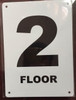 FD Sign Floor Number  set