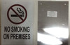 FD Sign NO Smoking ON Premises