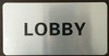 Lobby Floor Sign