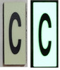 HPD Sign Glow in dark Number U Sign The Libert
