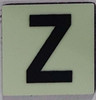 Glow in dark Number Z sign The Libert  Sign