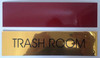 TRASH ROOM Signage