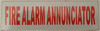 HPD Sign FIRE Alarm Annunciator