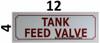 FD Sign Tank Feed Valve
