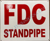 Fdc Standpipe Signage- fire Department Connection Standpipe Signage