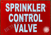 HPD Sign Sprinkler Control Valve
