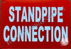 Sign Standpipe Connection