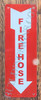 Sign Fire Hose  Arrow