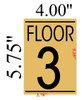 Sign FLOOR 3  -  BACKGROUND