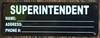 NYC hpd Superintendent Notice SIGNAGE(Black,Post janitor name/address)-Black rock line