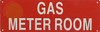 Gas Meter Room SIGN