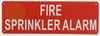 FIRE SPRINKLER ALARM