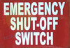 EMERGENCY SHUT OFF SWITCH