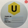HPD Sign U TANK - Ultra Low Sulfur Tank Id