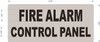 HPD Sign FIRE ALARM CONTROL PANEL - FACP