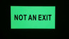 NOT an EXIT  Signage