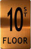 Sign 10th Floor