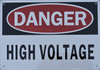 Danger HIGH Voltage  Signage