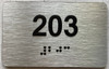 suite 203 sign