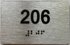 suite 206 sign