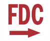FDC Arrow Right Sign