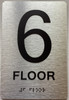 FLOOR  6 Number Sign