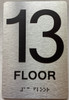 ada Floor number sign