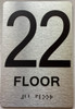 ada Floor number sign