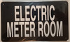 Sign ELECTRIC METER ROOM