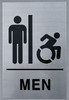 Men Restroom -  Signage.