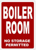 Boiler Room Sign