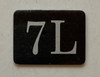 Mailbox Number Unit 7L