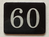 Mailbox Number Unit 60th