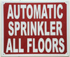 AUTOMATIC SPRINKLER ALL FLOORS