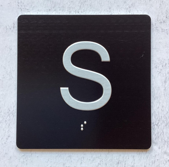 NYC ELEVATOR STREET S FLOOR SIGN