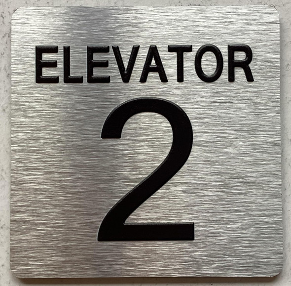 ELEVATOR NUMBER 2 THE PARK AVE LINE SIGN