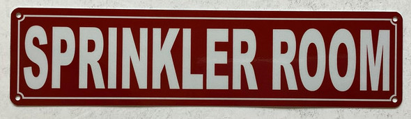 NYC SPRINKLER ROOM SIGN