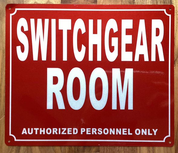 NYC SWITCHGEAR ROOM SIGN